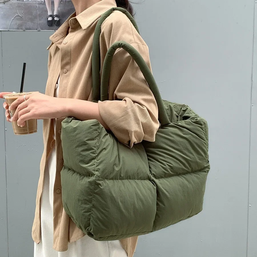 Women'S Tote Bags Designer - القطن مبطن حمل للنساء ، حقيبة