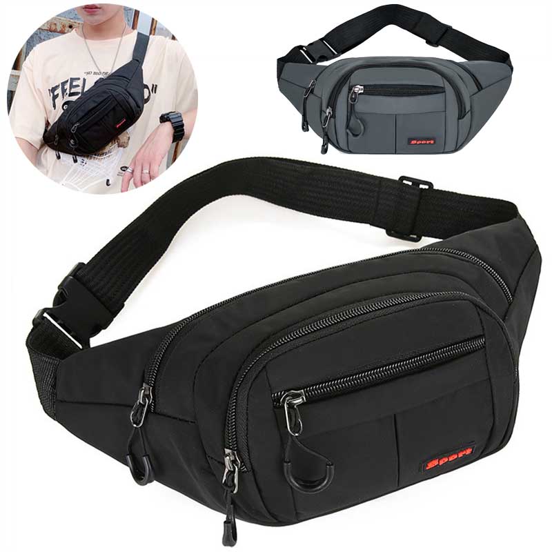 Women Bags Medium Size - حقيبة خصر جديدة للرجال والنساء، متعددة