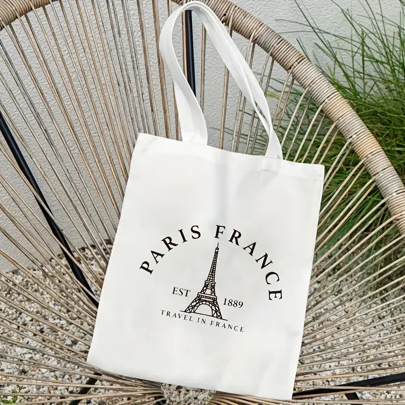 Women'S Tote Bags Designer - حقيبة سفر باريسية للنساء، حقيبة كتف