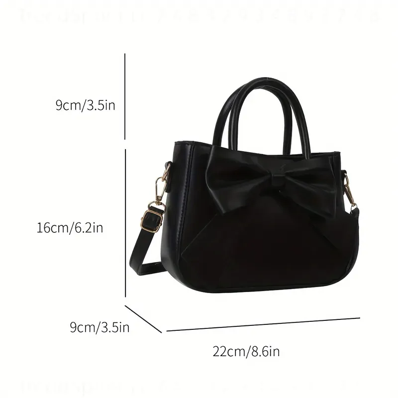 حقيبة يد أنيقة سوداء بفيونكة ل - مراجعة Women'S Bags For Work وسعره