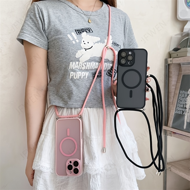 غطاء هاتف فاخر مغناطيسي مطفي م - مراجعة Phone Bag Crossbody وسعره