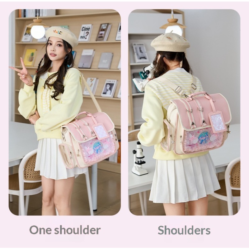 حقيبة مدرسية يابانية للبنات، ح - مراجعة Women Bags Medium Size وسعره